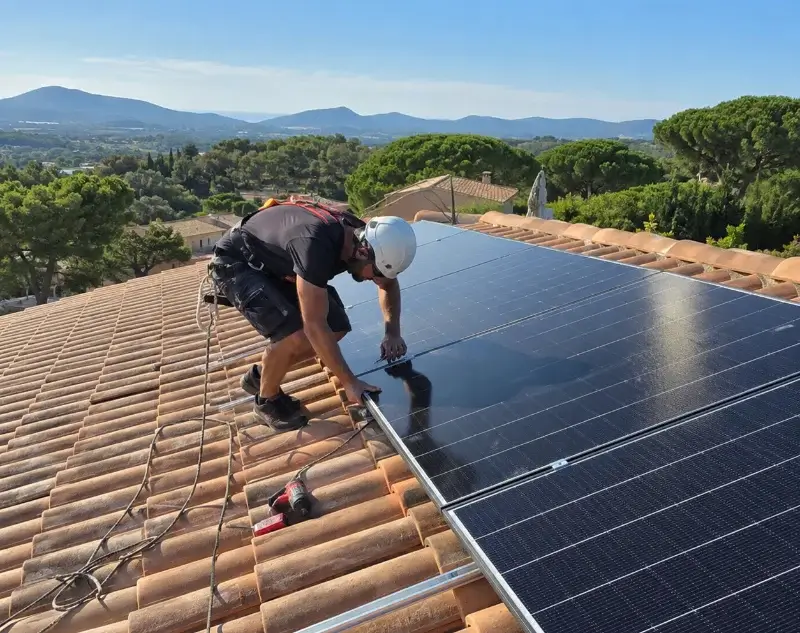 Installateur panneaux solaires Chavanod — pose photovoltaïque sur toiture
